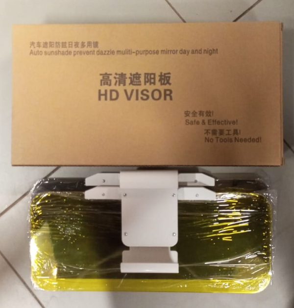 HD Car Sun Visor – Anti-Glare Day & Night Driving Visor | UV & Fog Protection for Clear, Safe Driving