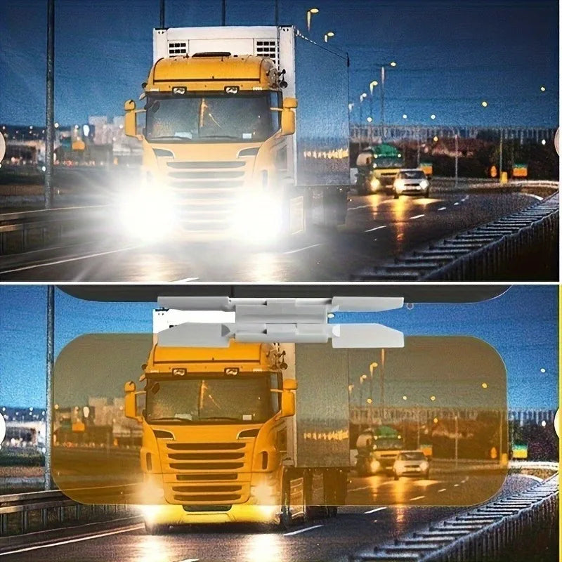 HD Car Sun Visor – Anti-Glare Day & Night Driving Visor | UV & Fog Protection for Clear, Safe Driving