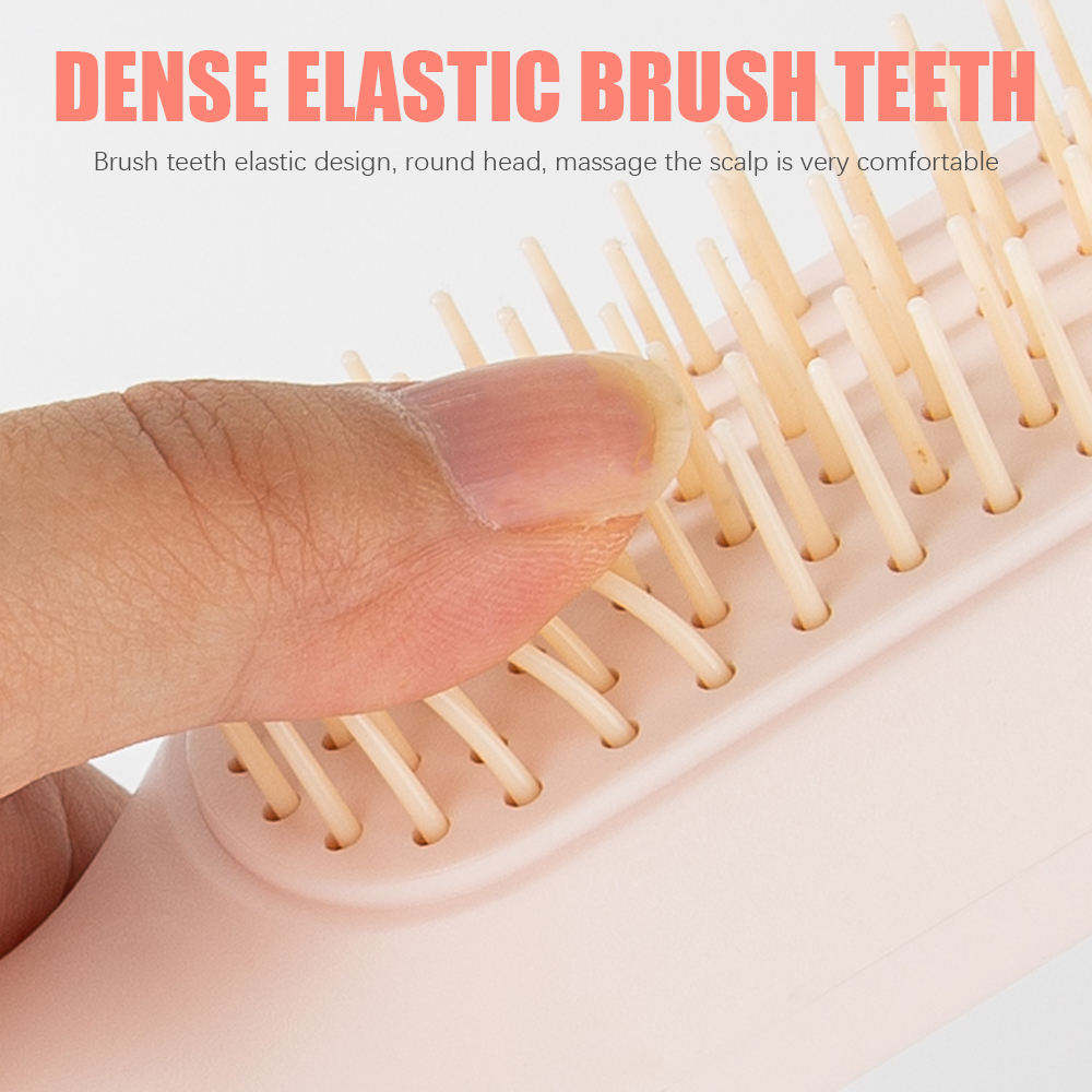 Self Cleaning Hair Brush, One-click Cleaning Telescopic Hair Comb (random Color)