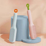 Self Cleaning Hair Brush, One-click Cleaning Telescopic Hair Comb (random Color)