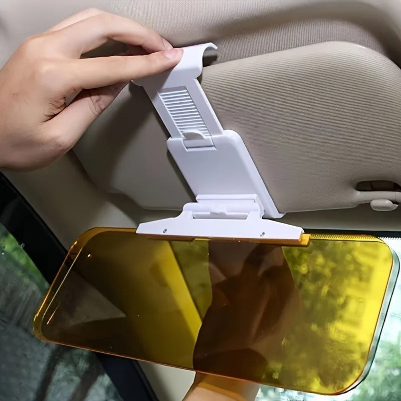 HD Car Sun Visor – Anti-Glare Day & Night Driving Visor | UV & Fog Protection for Clear, Safe Driving