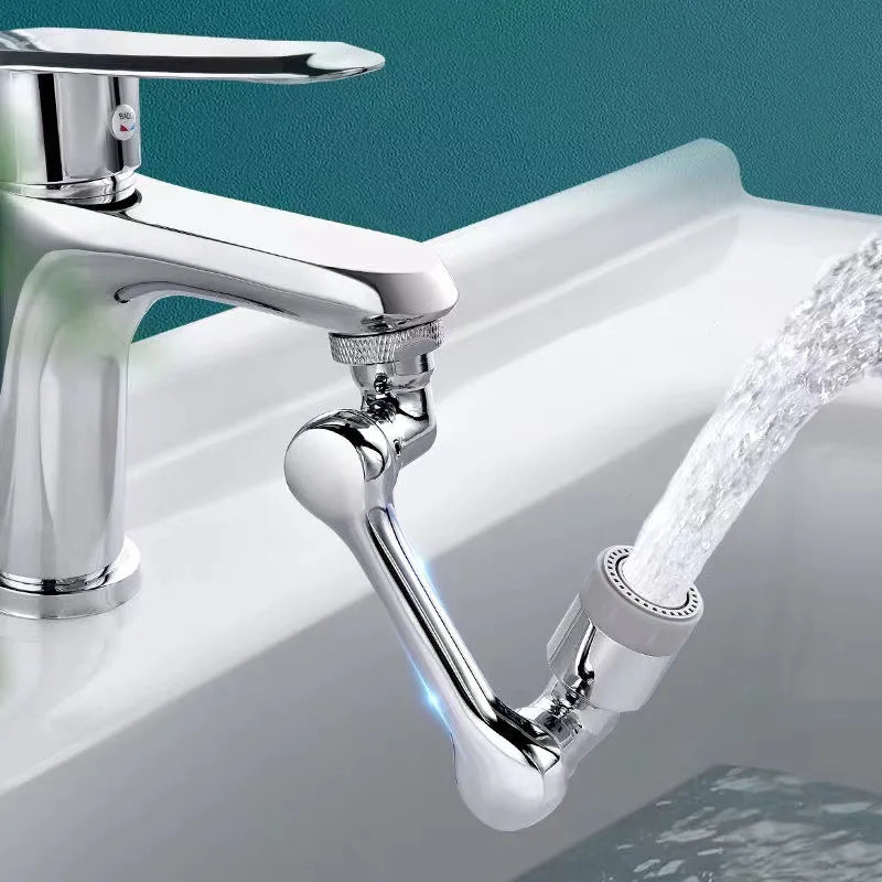 1080° Rotatable Faucet Aerator – Water-Saving Tap Extension Nozzle for Kitchen & Bathroom Sink