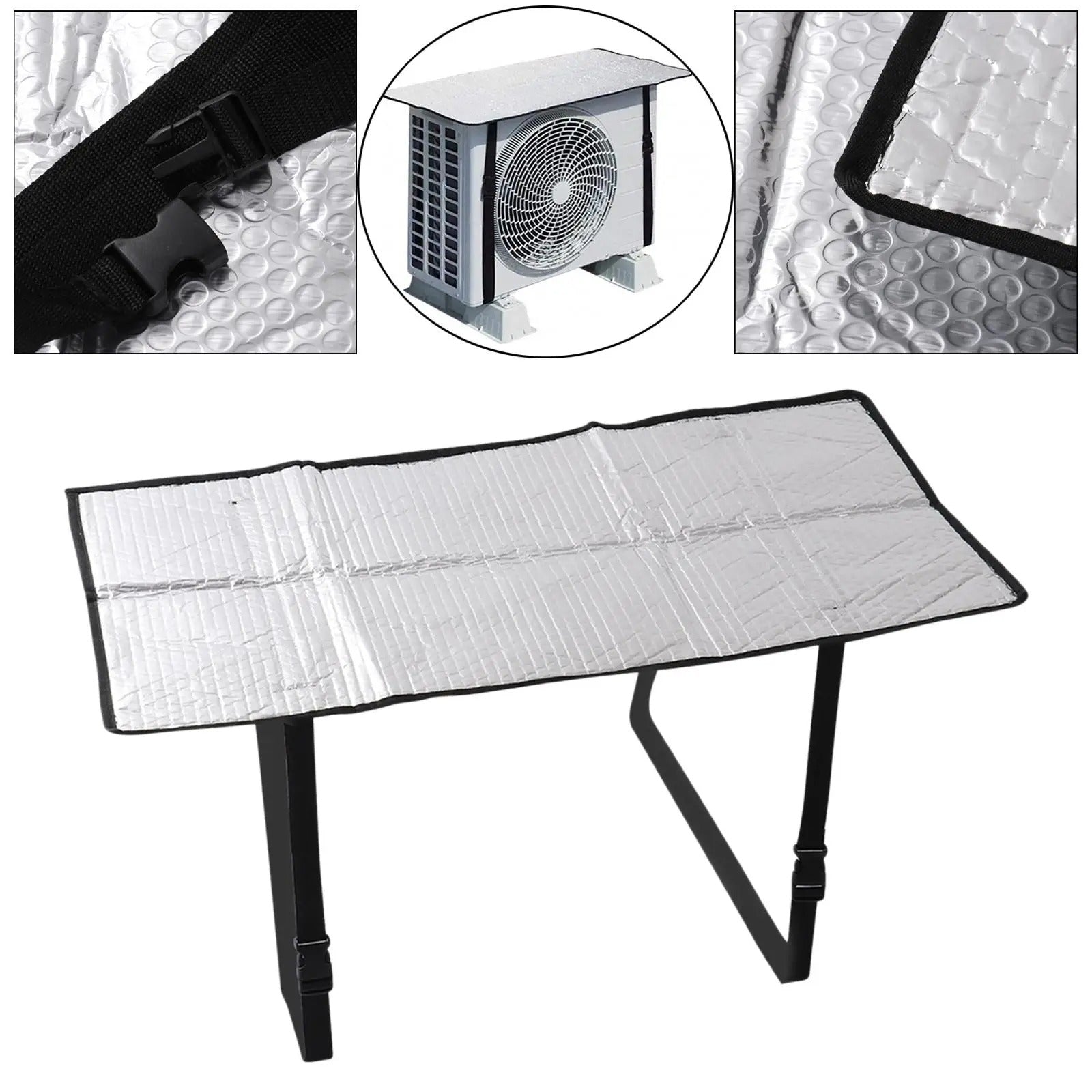 AC Outdoor Unit Cover – Sunshade, Dust & Rain Protector (36×16, Waterproof Foil)
