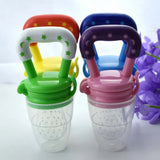 by Fruit Feeder Pacifier – Safe Silicone Teething Toy & Fresh Food Nibbler (Random Color)