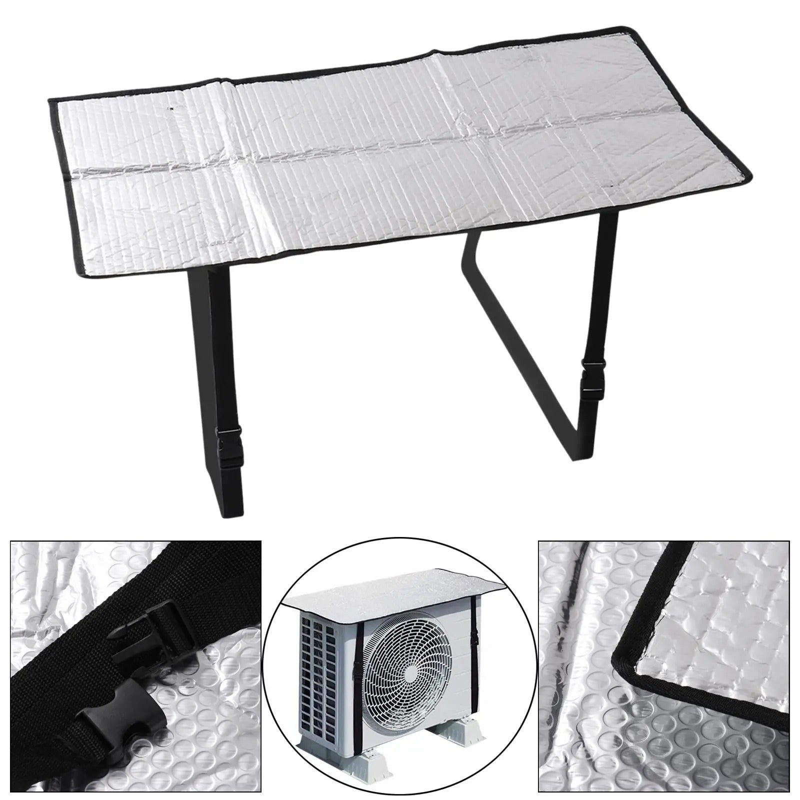 AC Outdoor Unit Cover – Sunshade, Dust & Rain Protector (36×16, Waterproof Foil)