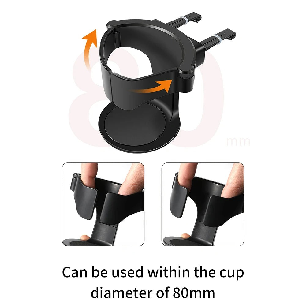 Car Glass Cup Holder Drink Bottle Holder Travel Cup Holder